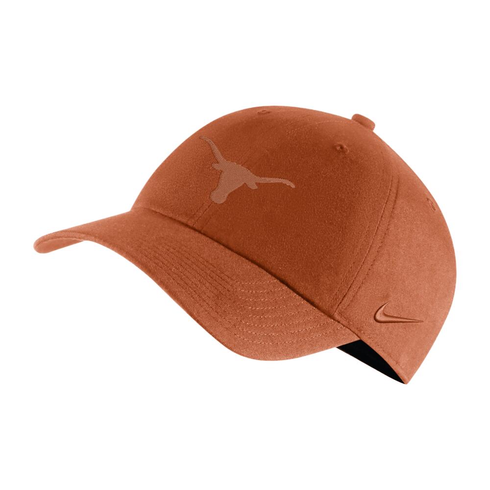 Texas Heritage86 Nike Unisex College Logo Cap in Orange Cover