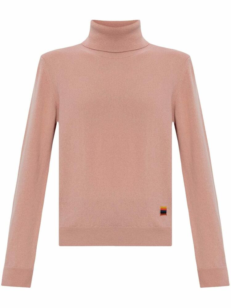 Paul Smith turtleneck cashmere jumper - Pink Cover