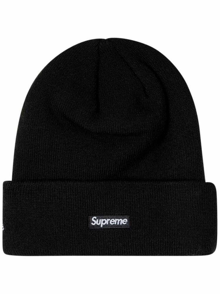 Supreme x New Era S Logo knitted beanie - Black Cover