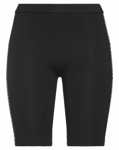 Dsquared2 Woman Leggings Black Cotton, Elastane Cover