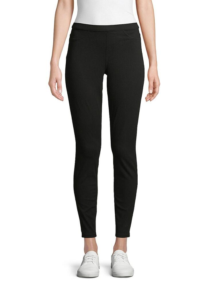 Hue Women's Denim Leggings - Black Cover