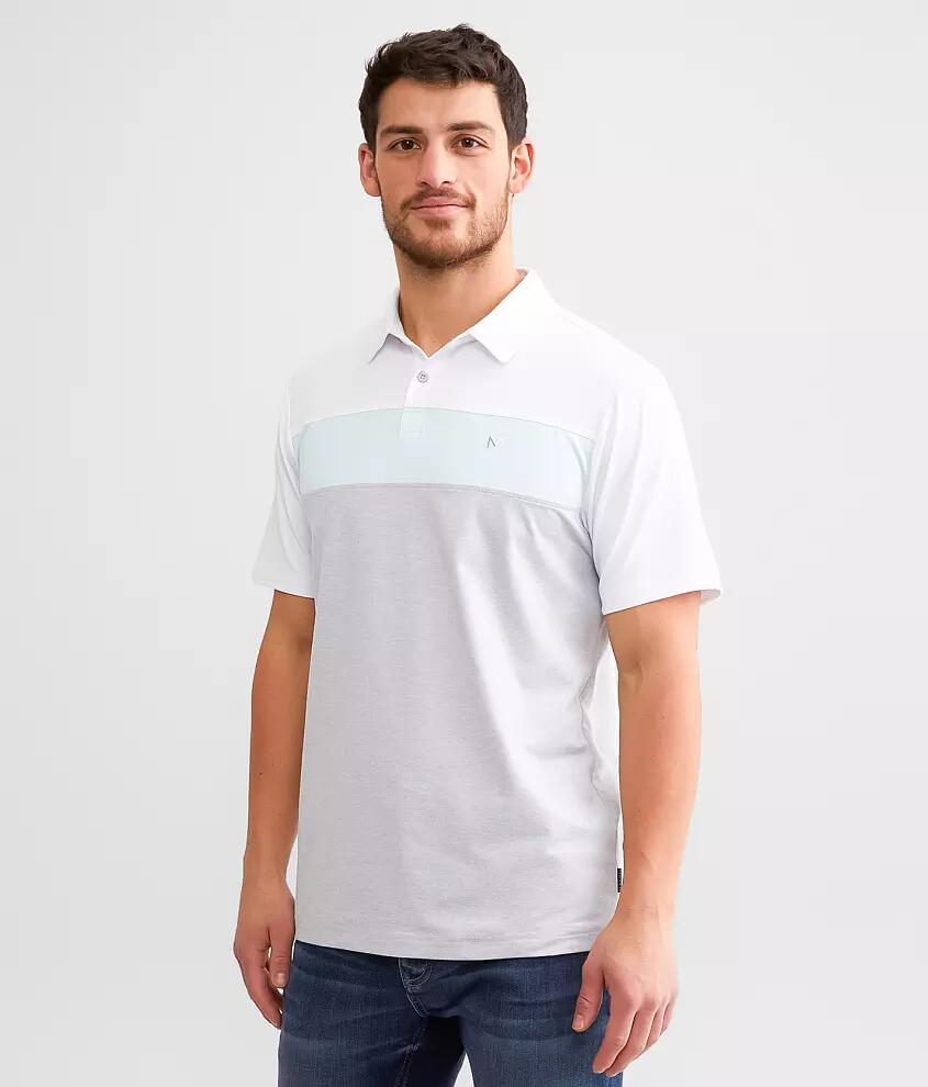 Maven Co-op Striped Performance Polo Cover