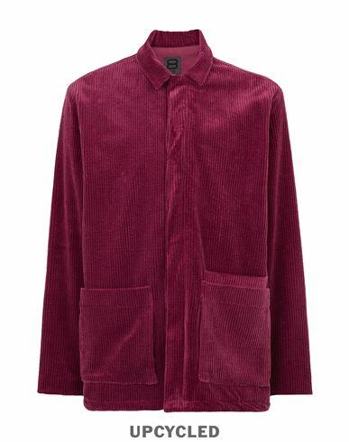 8 By Yoox Cotton Corduroy Work Jacket Man Jacket Garnet Cotton, Elastane Cover