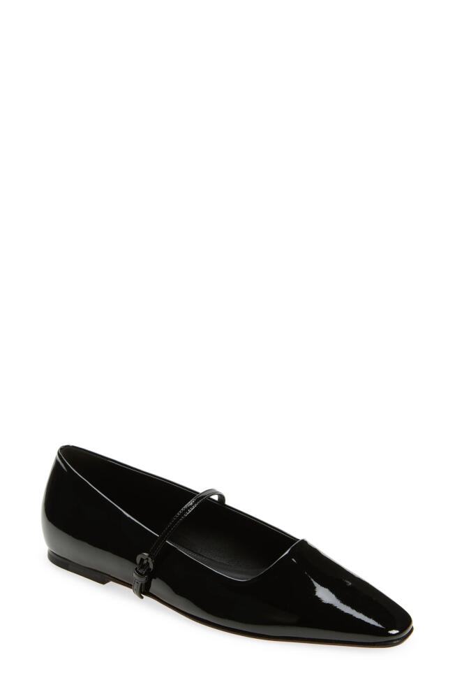 Dear Frances Mary Jane Flat in Black Patent Cover