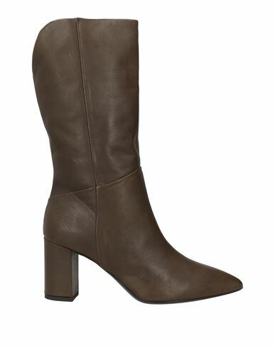 Janet & Janet Woman Boot Dark brown Leather Cover