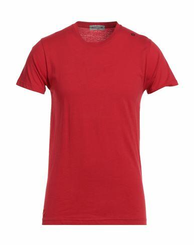 Daniele Alessandrini Homme Man T-shirt Red Cotton Cover