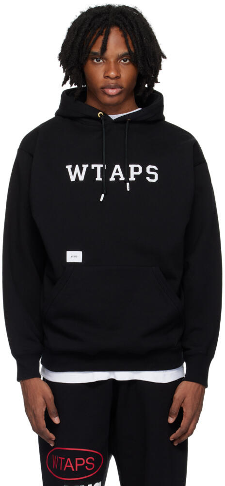 WTAPS Black Academy Hoodie Cover