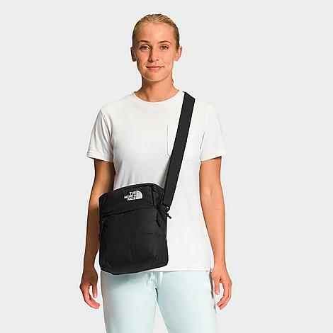 The North Face Inc Nuptse Crossbody Bag (7L) in Black/TNF Black Nylon Cover