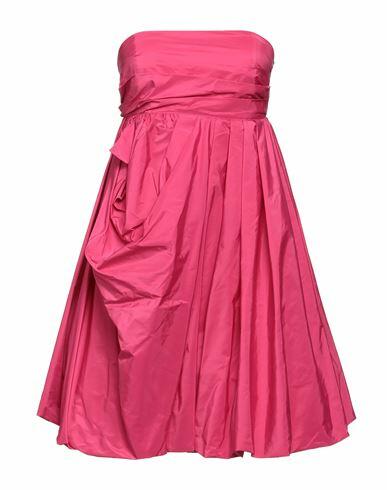 Babylon Woman Mini dress Fuchsia Polyester Cover