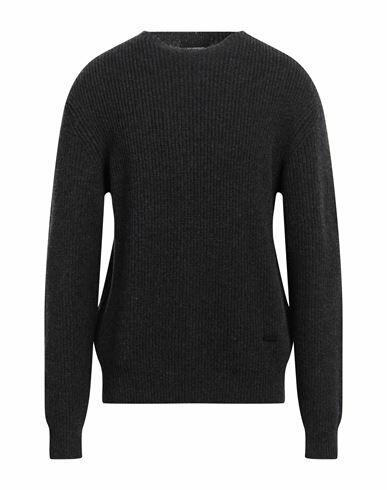 The Kooples Man Sweater Steel grey Wool, Cashmere Cover