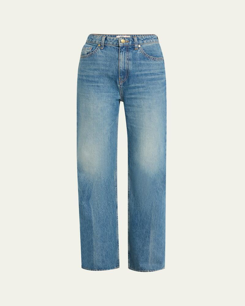 Ulla Johnson The Martine Straight-Leg Denim Jeans Cover