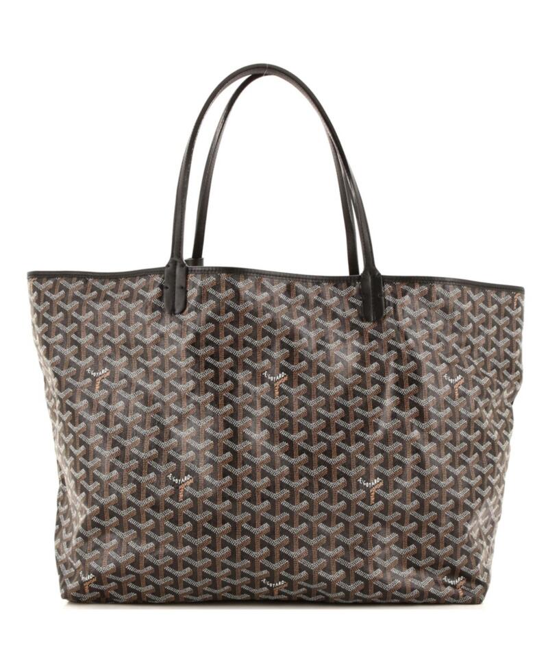 Pre-Owned Goyard Gm Saint Louis Tote Coated Canvas Cover