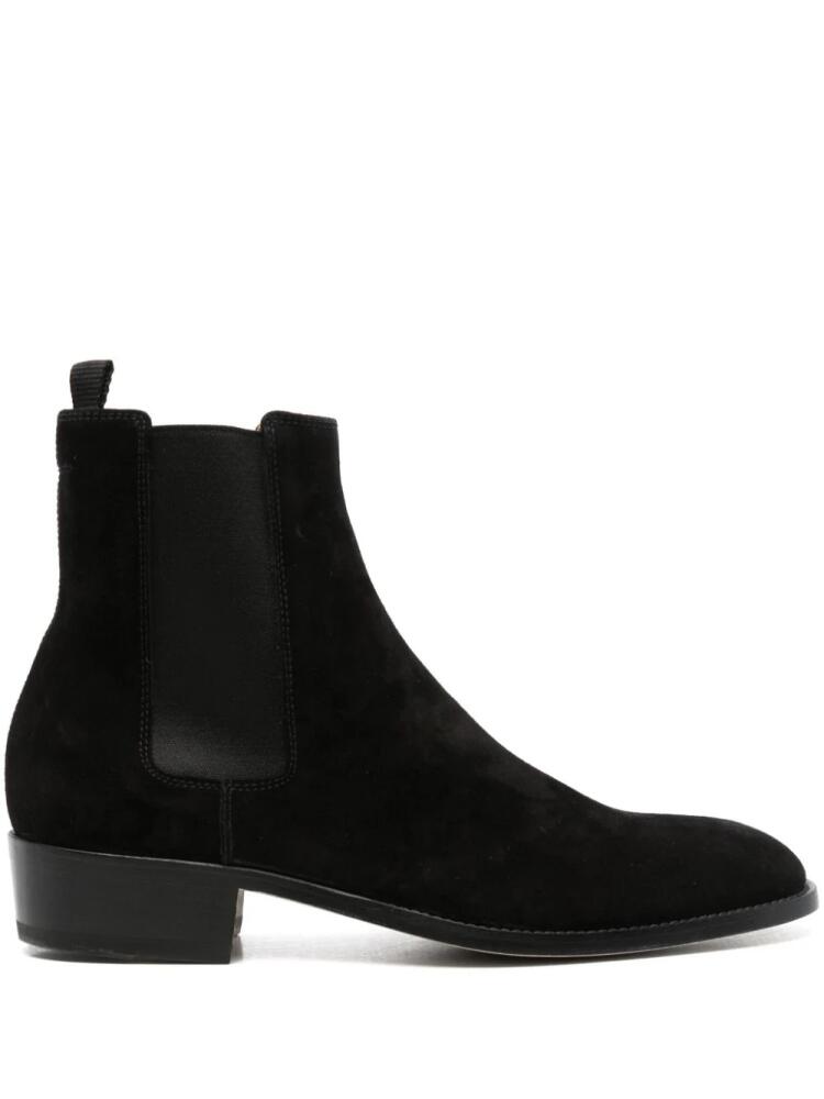 Premiata 30mm suede Chelsea boots - Black Cover