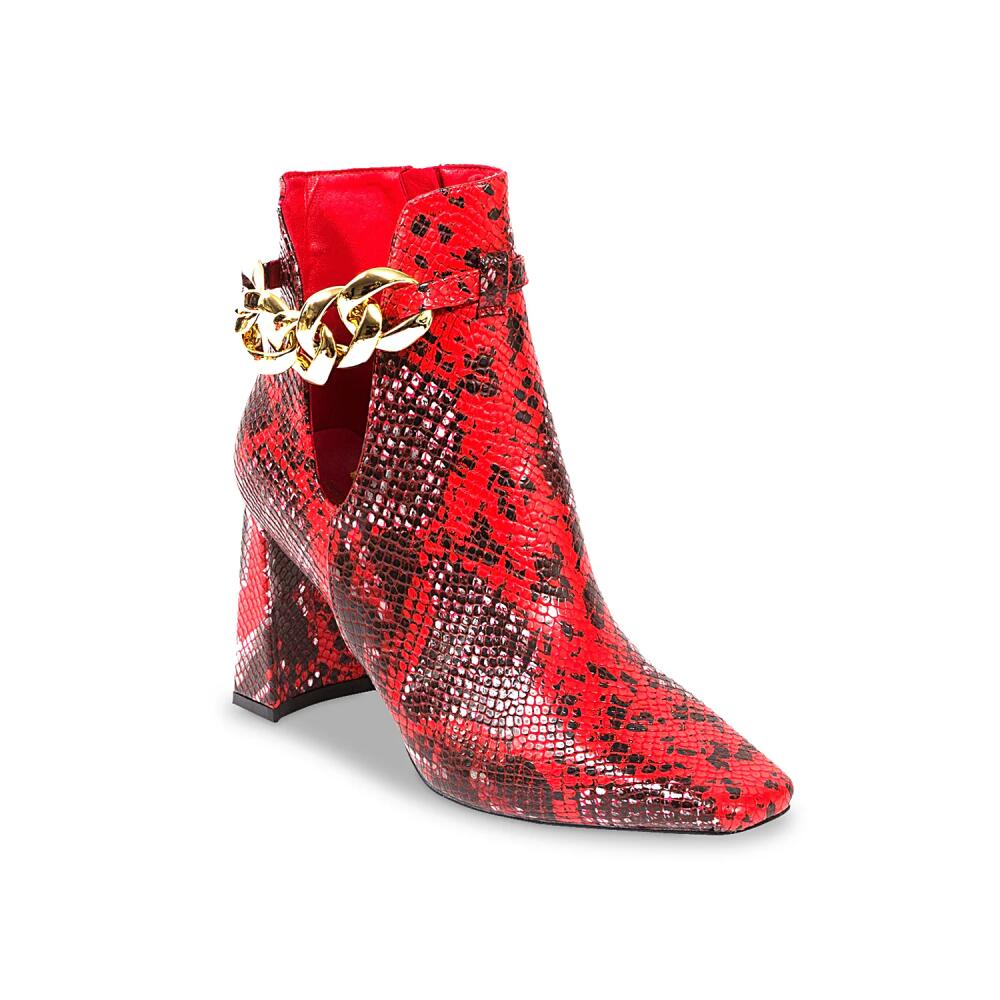 Ninety Union Rye Bootie | Women's | Red Snake Print Cover