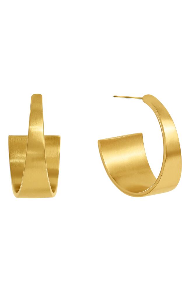 Dean Davidson Bossa Mini Hoop Earrings in Gold Cover