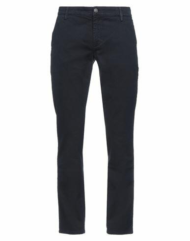 Reign Man Pants Midnight blue Cotton, Elastane Cover