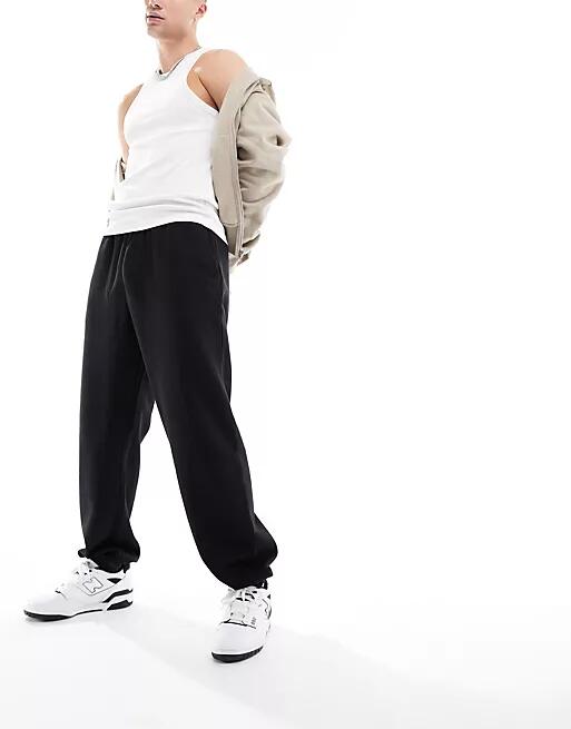 Weekday Standard sweatpants in black Cover