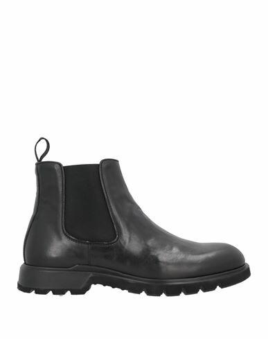 Giovanni Conti Man Ankle boots Black Soft Leather Cover