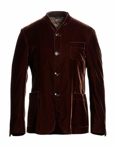 Giorgio Armani Man Blazer Brown Viscose, Cupro, Elastane Cover