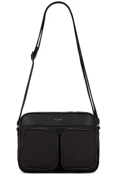 Saint Laurent New Camera Bag in Black Cover