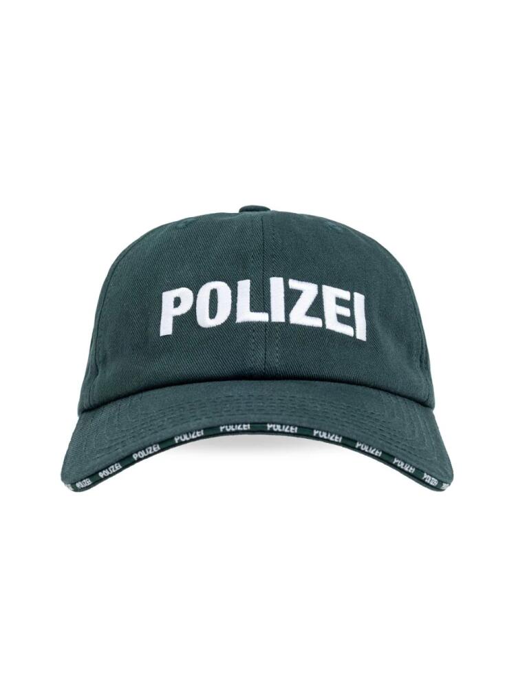 VETEMENTS Polizei cap - Green Cover