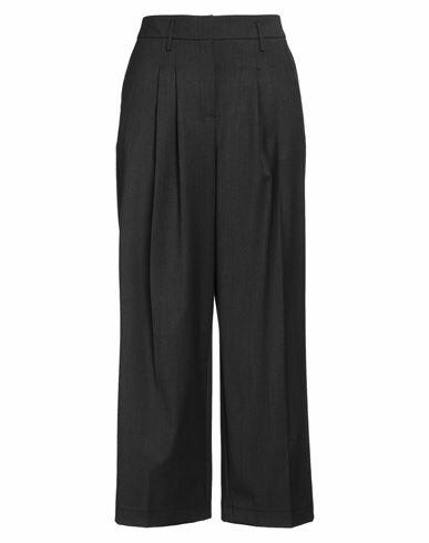 Birgitte Herskind Woman Pants Steel grey Polyester, Virgin Wool, Viscose, Elastane, Cotton Cover