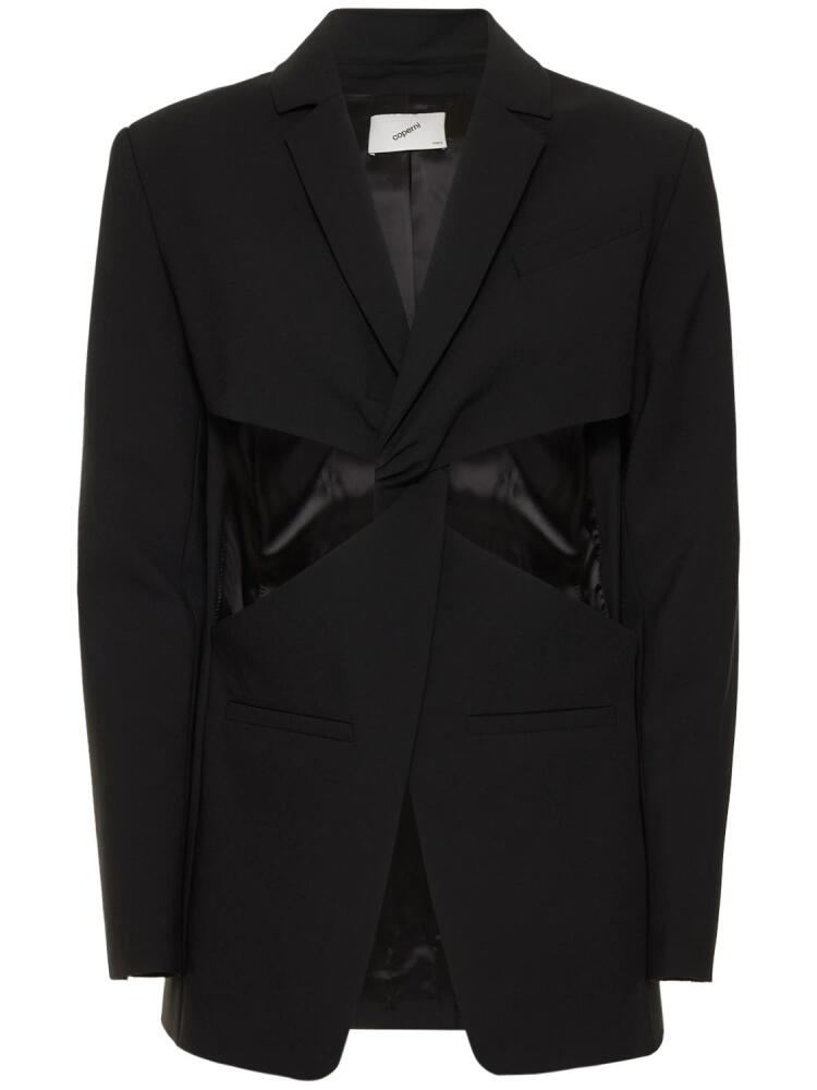 COPERNI Twisted Cut Out Blazer Cover