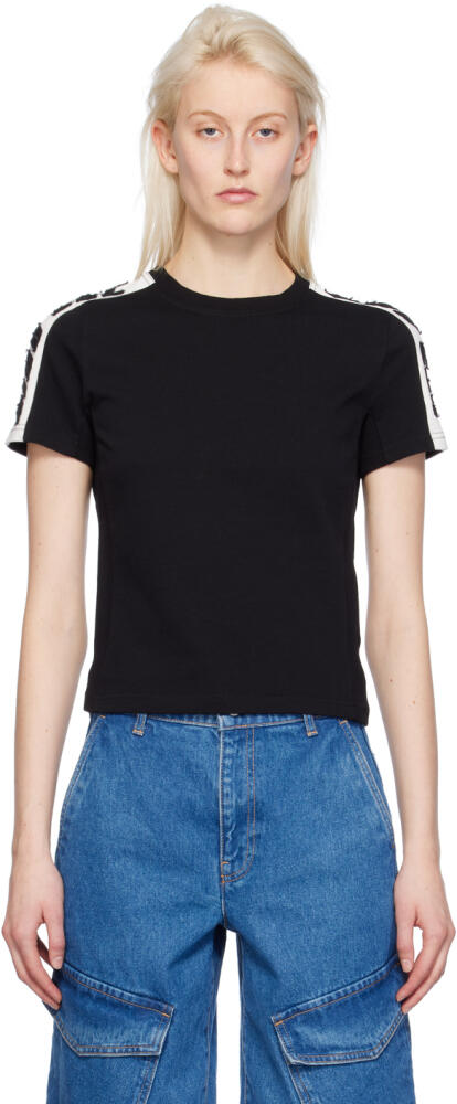 Dion Lee Black Slim T-Shirt Cover