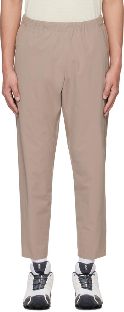 Veilance Taupe Secant Comp Track Pants Cover