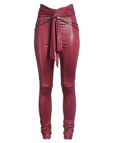 The Attico Woman Leggings Garnet Polyester, Elastane, Polyamide Cover