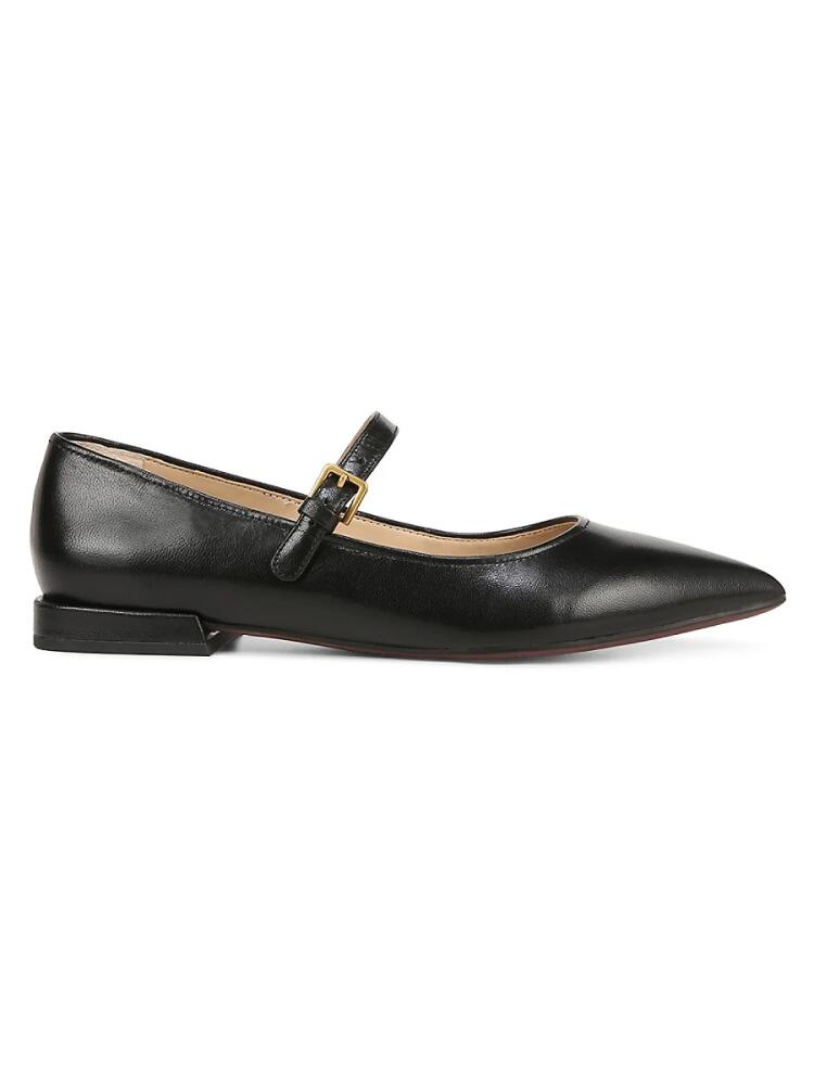 Franco Sarto Women's Nalin Pointed Toe Mary Jane Ballet Flats - Black Cover