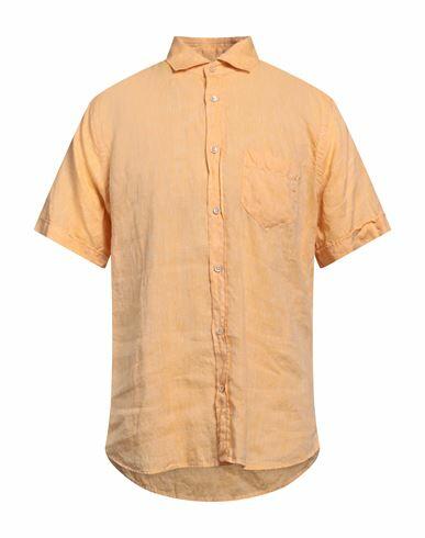 Glanshirt Man Shirt Apricot Linen Cover