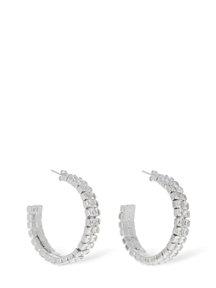 ROSANTICA Vetro Crystal Hoop Earrings Cover