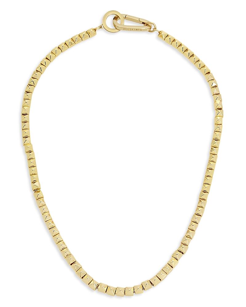 Allsaints Pyramid Beaded Collar Necklace, 16.5 Cover