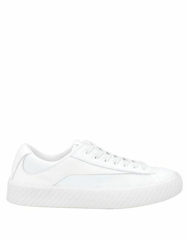 By Far Woman Sneakers White Soft Leather, Textile fibers Cover