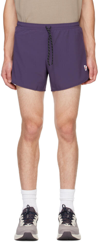 District Vision Purple 5in Training Shorts Cover