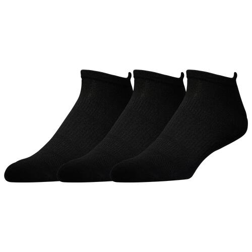 LCKR 3 Pack Performance No Show Socks - Mens Black Cover