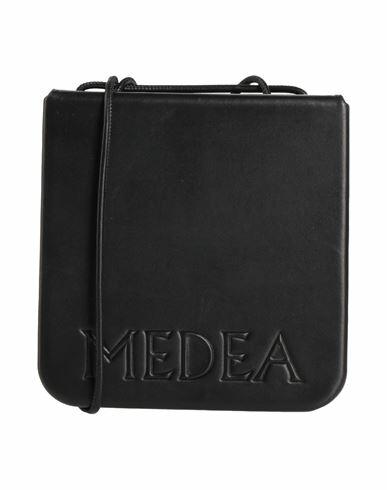 Medea Woman Cross-body bag Black Leather Cover