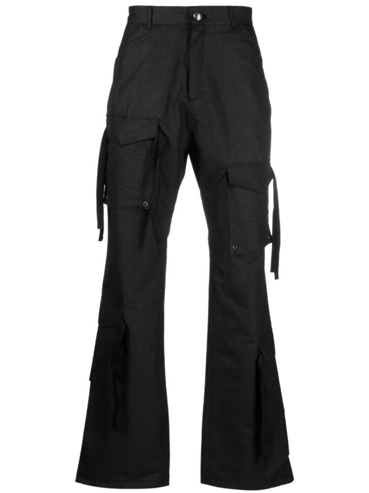 Andersson Bell cargo-pocket trousers - Black Cover