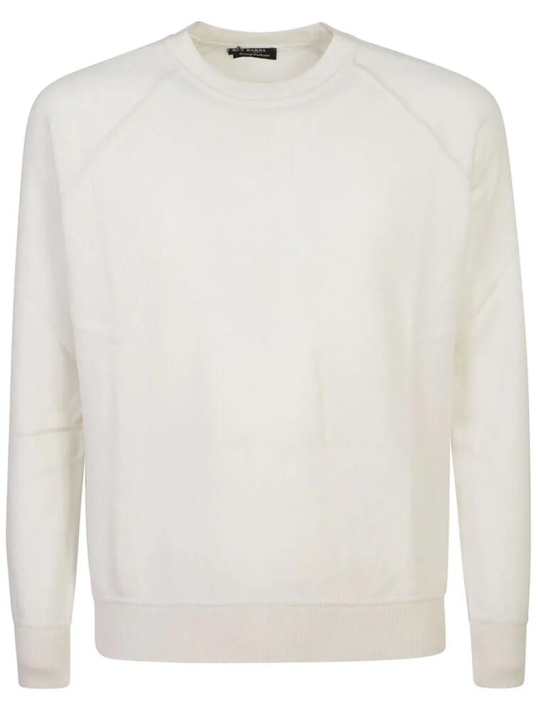 Barba cashmere jumper - White Cover