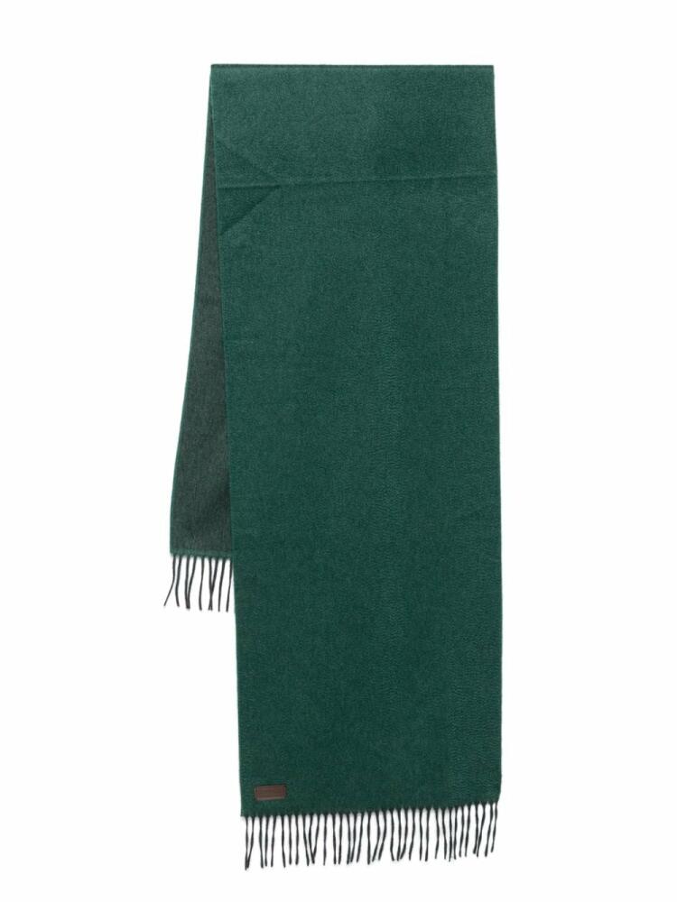 Canali cashmere scarf - Green Cover