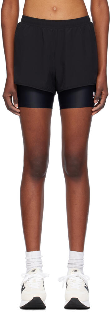 District Vision Black Layered Trail Sport Shorts Cover