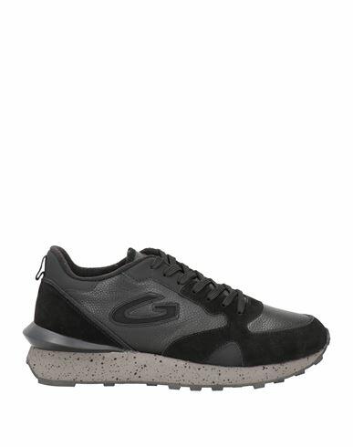 Alberto Guardiani Man Sneakers Black Leather Cover