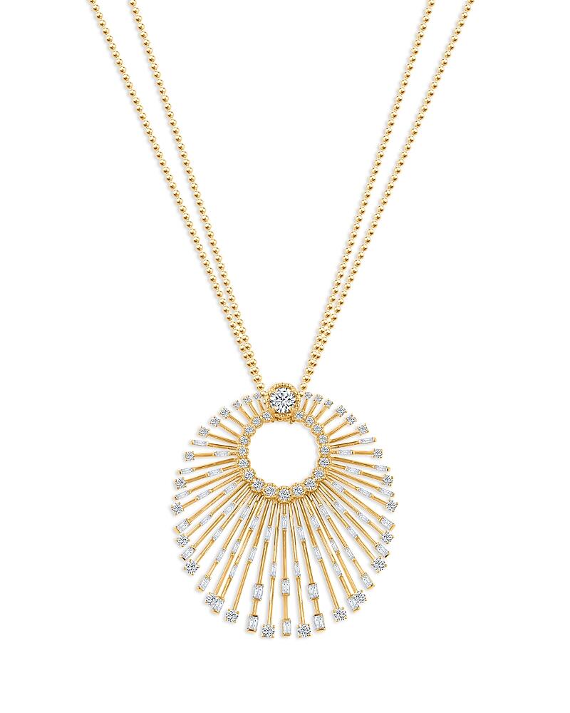 Harakh Diamond Statement Pendant Necklace in 18K Yellow Gold, 2.0 ct. t. w., 18 Cover