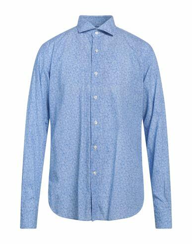 Orian Man Shirt Light blue Size 17 ½ Cotton Cover