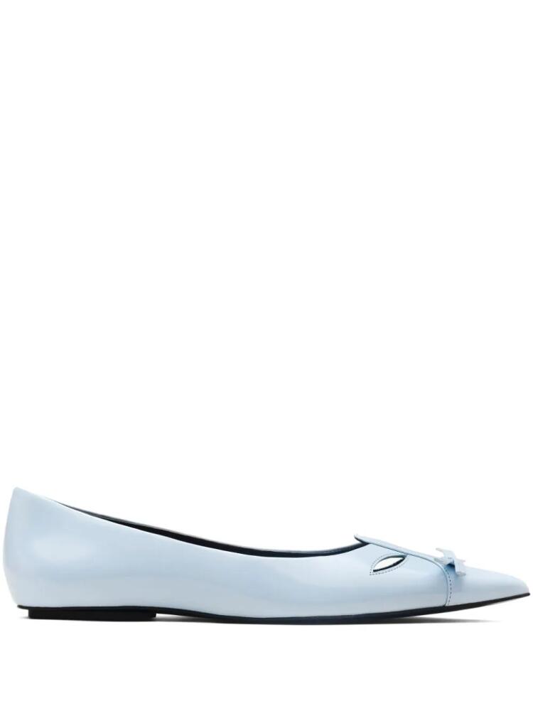 Marc Jacobs The Kat ballerina shoes - Blue Cover