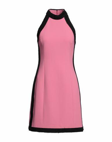 Boutique Moschino Woman Mini dress Pink Polyester, Elastane Cover