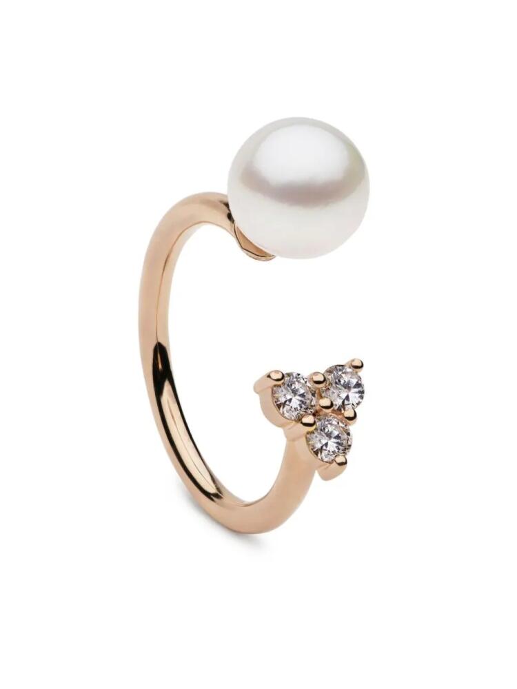 AUTORE MODA Saskia pearl-embellished ring - Pink Cover