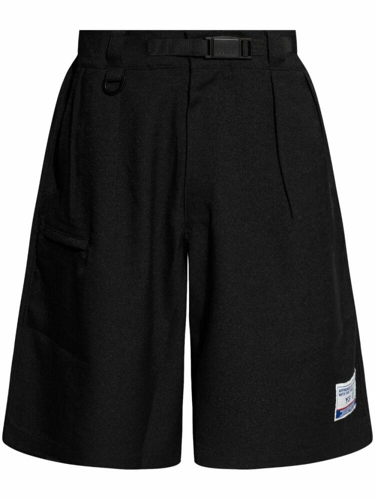 Y-3 logo shorts - Black Cover