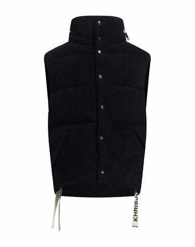 Khrisjoy Man Puffer Midnight blue Polyacrylic, Polyester, Wool Cover